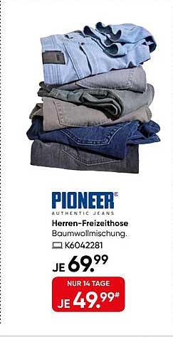 Herren-Freizeithose Baumwollmischung. K6042281