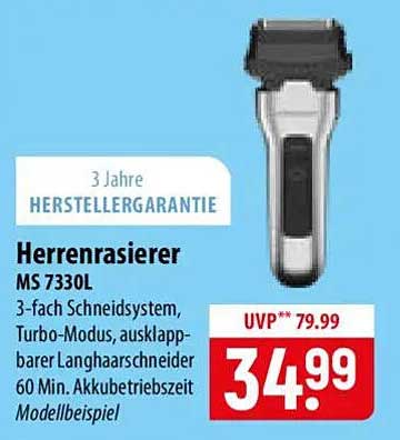 Herrenrasierer MS 7330L