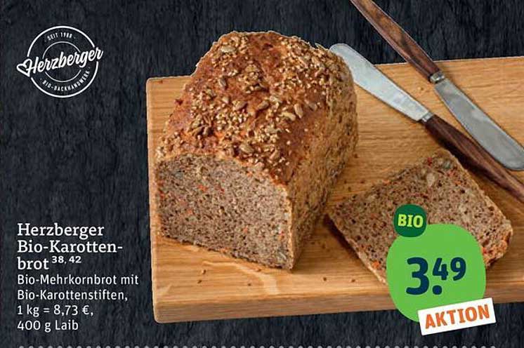 Herzberger Bio-Karottenbrot