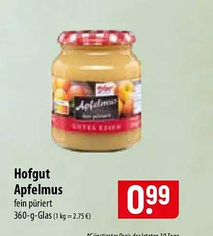 Hofgut Apfelmus