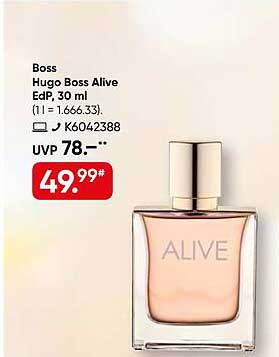 Hugo Boss Alive EdP, 30 ml