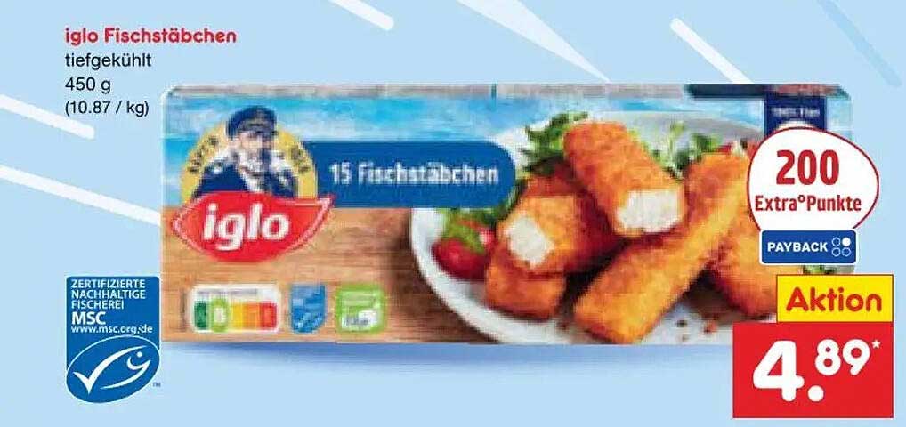 iglo Fischstäbchen