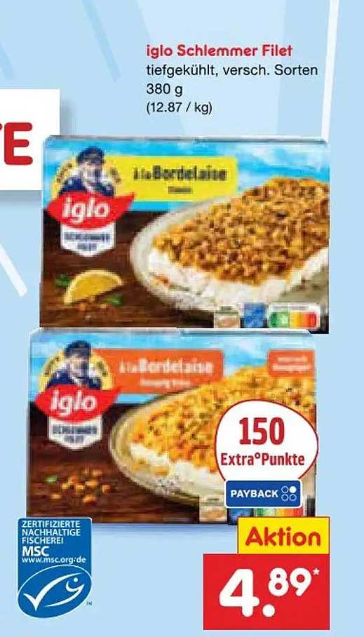 iglo Schlemmers Filet