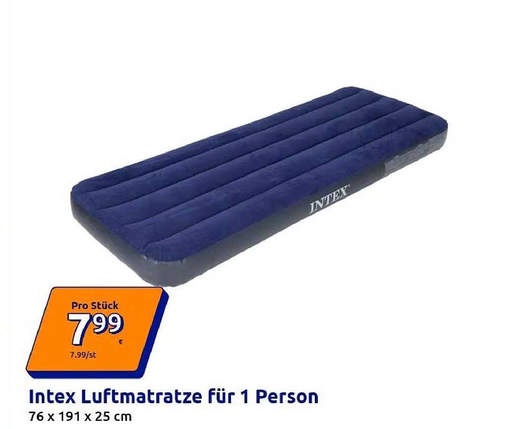 Intex Luftmatratze für 1 Person