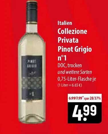 Italien Collezione Privata Pinot Grigio n°1