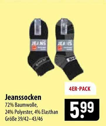 Jeanssocken