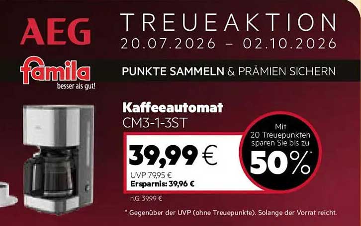 Kaffeeautomat CM3-1-3ST