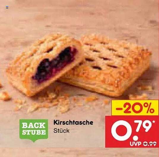 Kirschtasche Stück