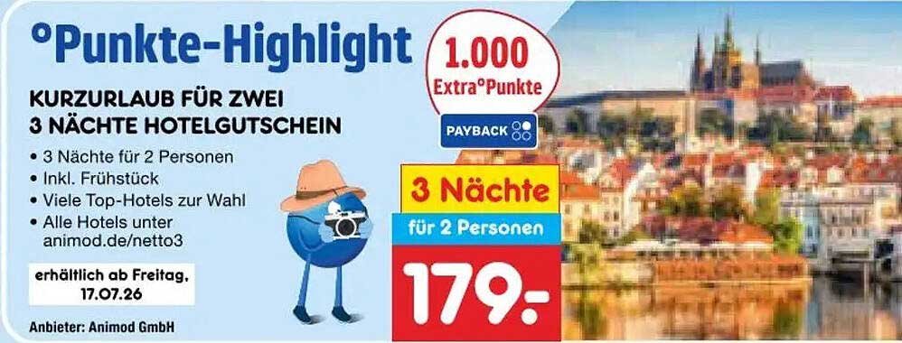 KURZURLAUB FÜR ZWEI 3 NÄCHTE HOTELGUTSCHEIN