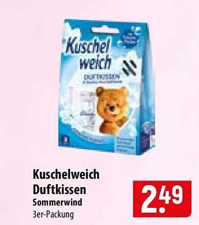 Kuschelweich Duftkissen Sommergewind 3er-Pack
