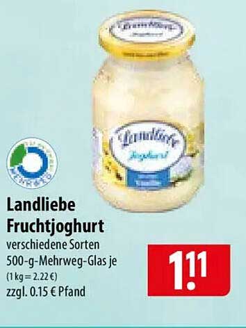 Landliebe Fruchtjoghurt