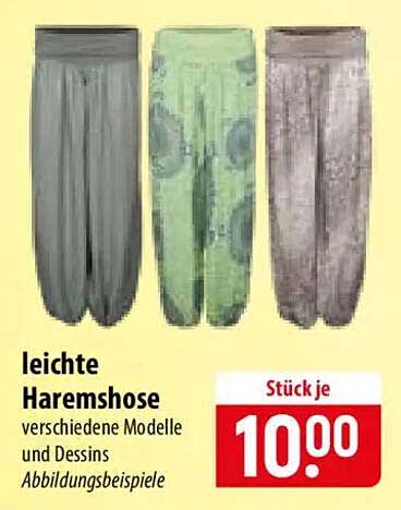 leichte Haremshose