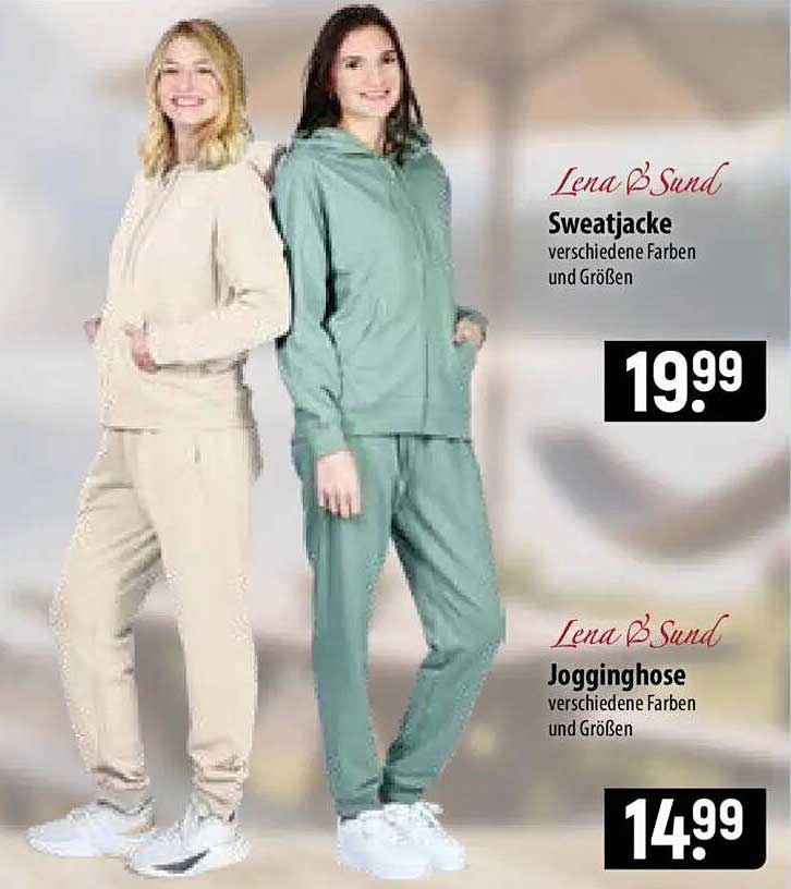 Lena B'Sund Sweatjacke verschiedene Farben und Größen