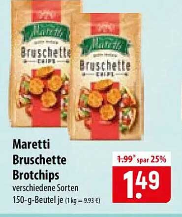 Maretti Bruschette Brotchips