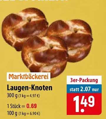 Marktbäckerei Laugen-Knoten 300 g