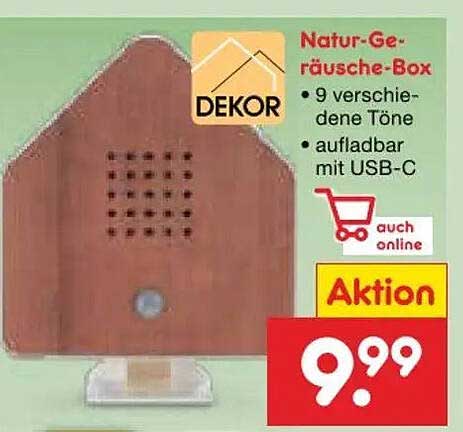 Natur-Geräusche-Box