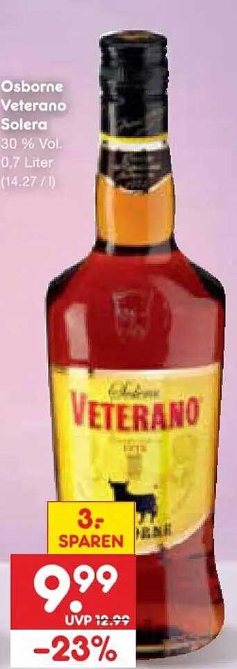 Osborne Veterano Solera
