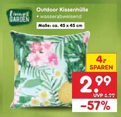 Outdoor Kissenhülle