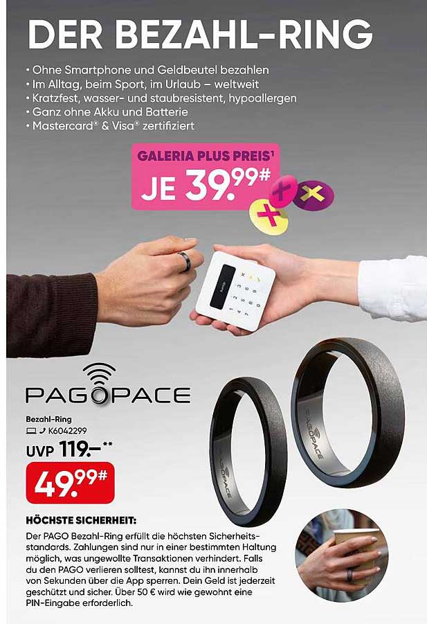 PAGO Bezahl-Ring