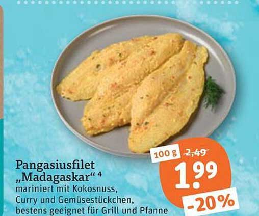 Pangasiusfilet „Madagaskar“