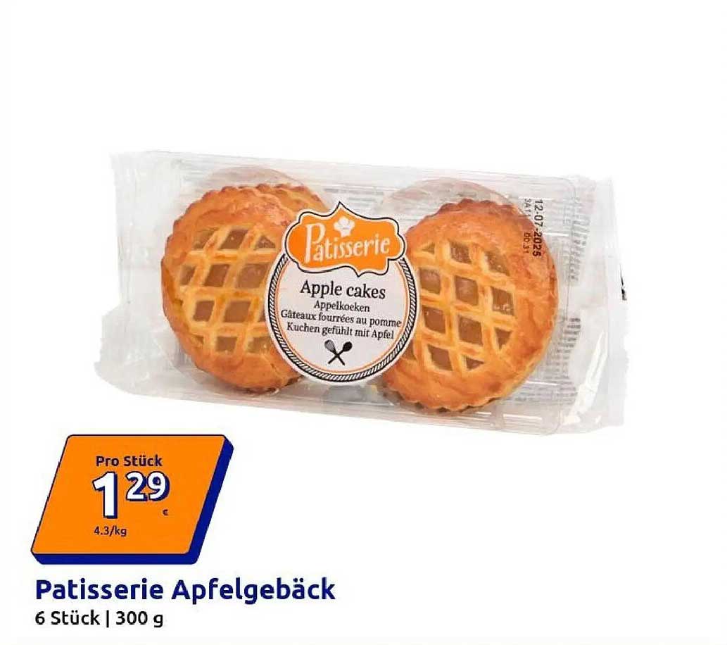 Patisserie Apfelgebäck