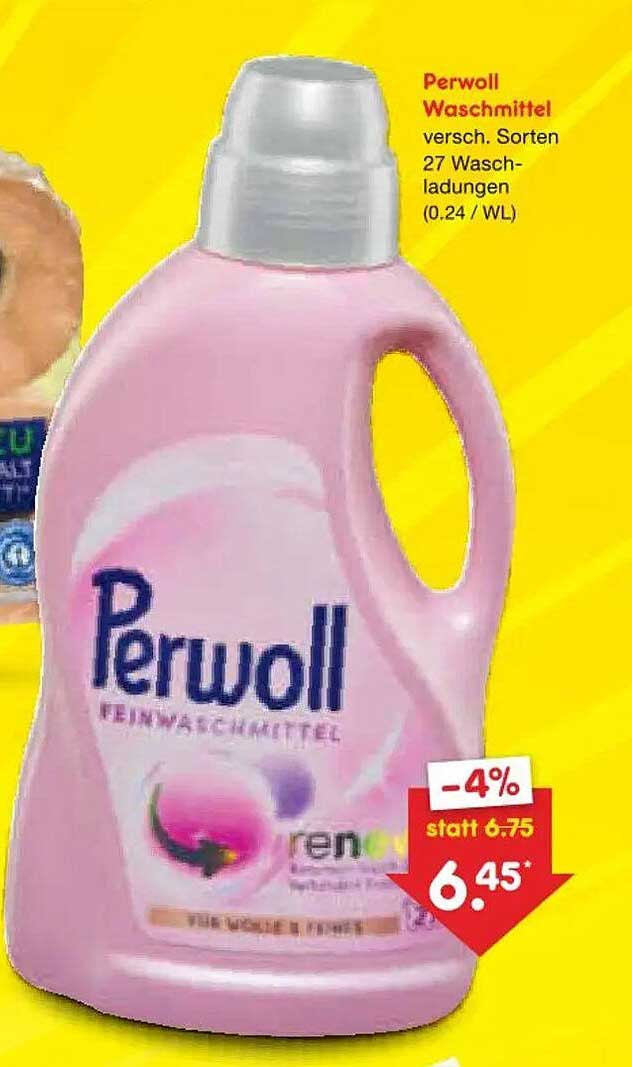Perwoll Waschmittel versch. Sorten 27 Waschladungen