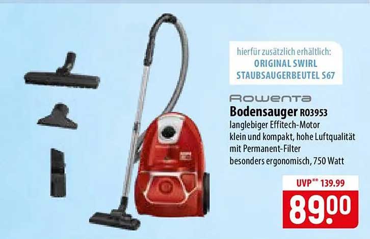 Rowenta Bodensauger RO3953