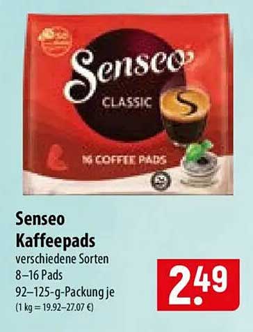 Senseo Kaffeepads