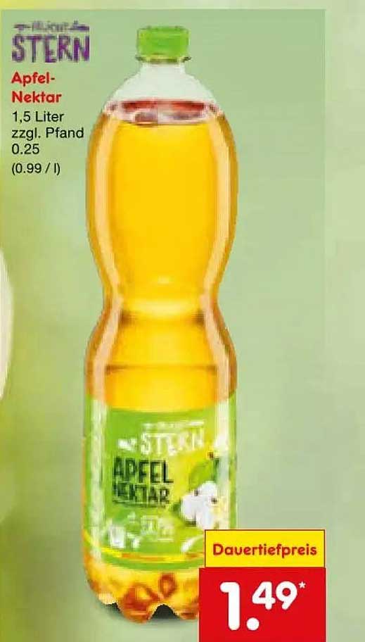 STERN Apfel-Nektar