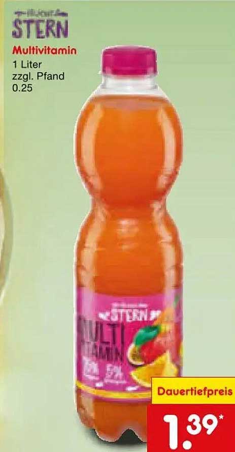 STERN Multivitamin 1 Liter zzgl. Pfand 0.25