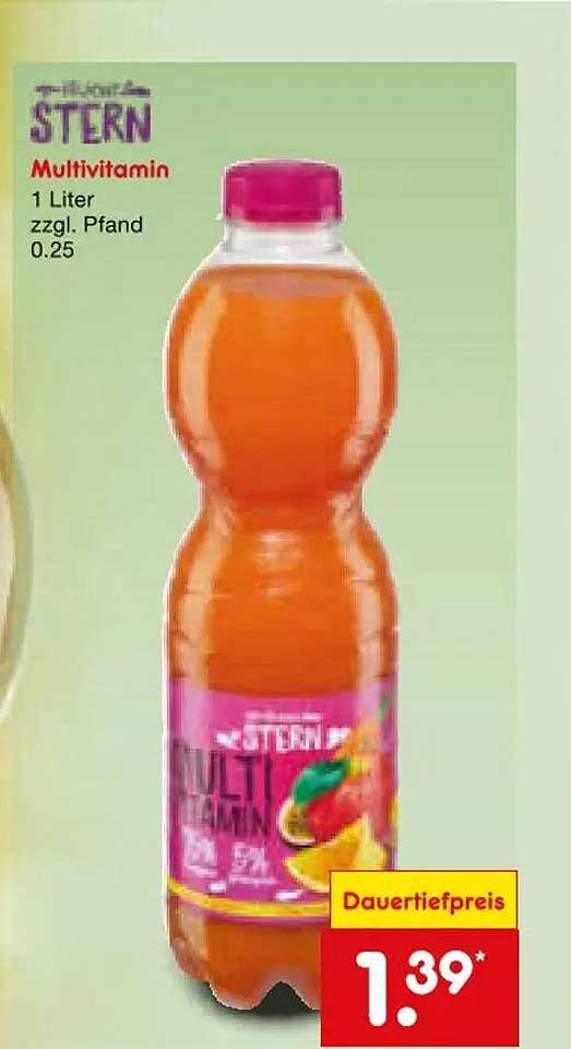STERN Multivitamin 1 Liter zzgl. Pfand 0.25