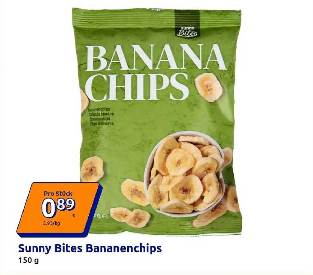 Sunny Bites Bananenchips