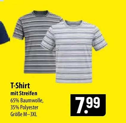 T-Shirt mit Streifen