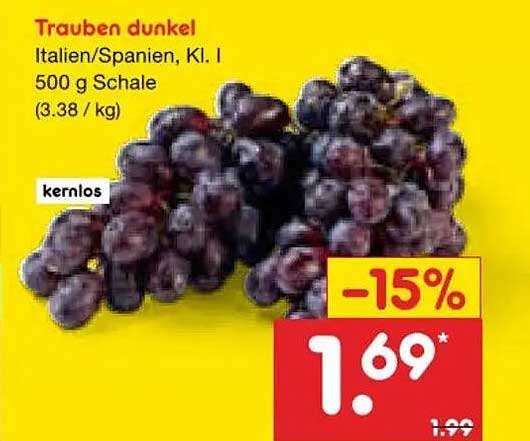 Trauben dunkel