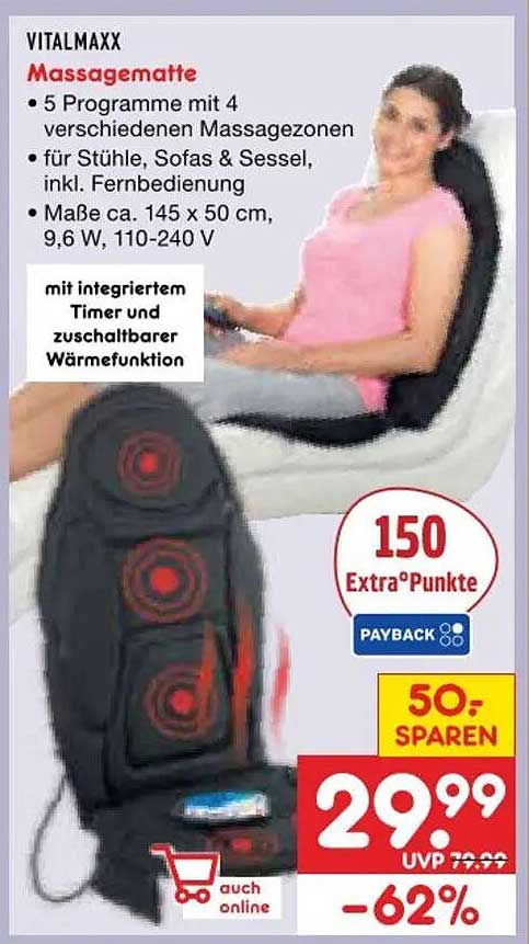 VITALMAXX Massagematte