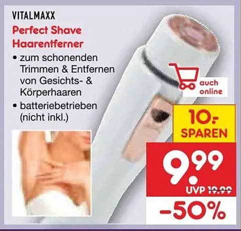 VITALMAXX Perfect Shave Haarentferner