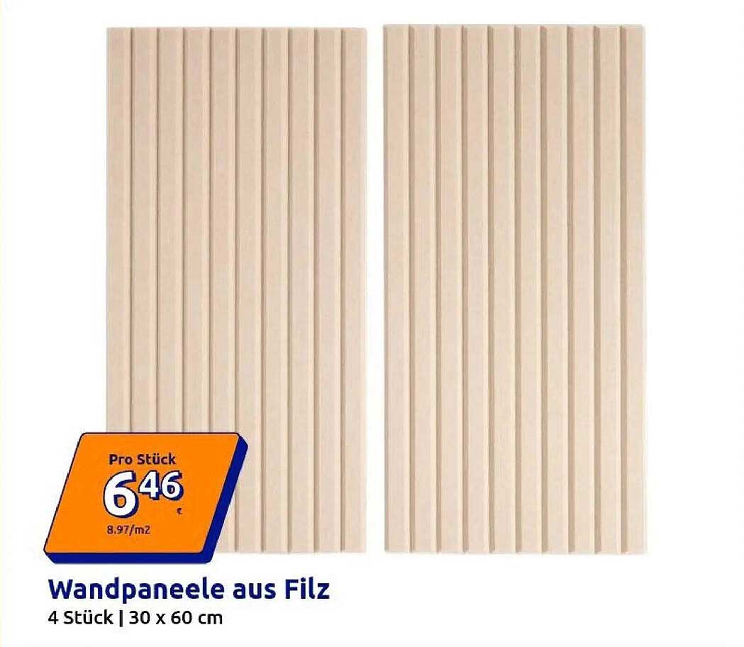 Wandpanele aus Filz