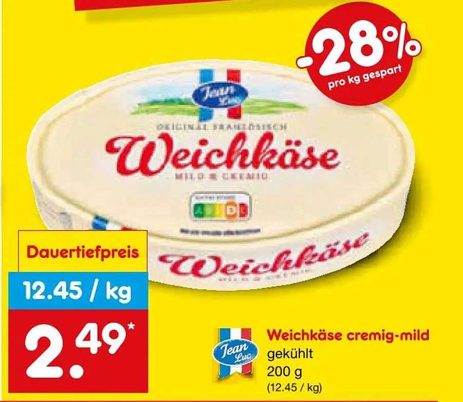 Weichkäse cremig-mild