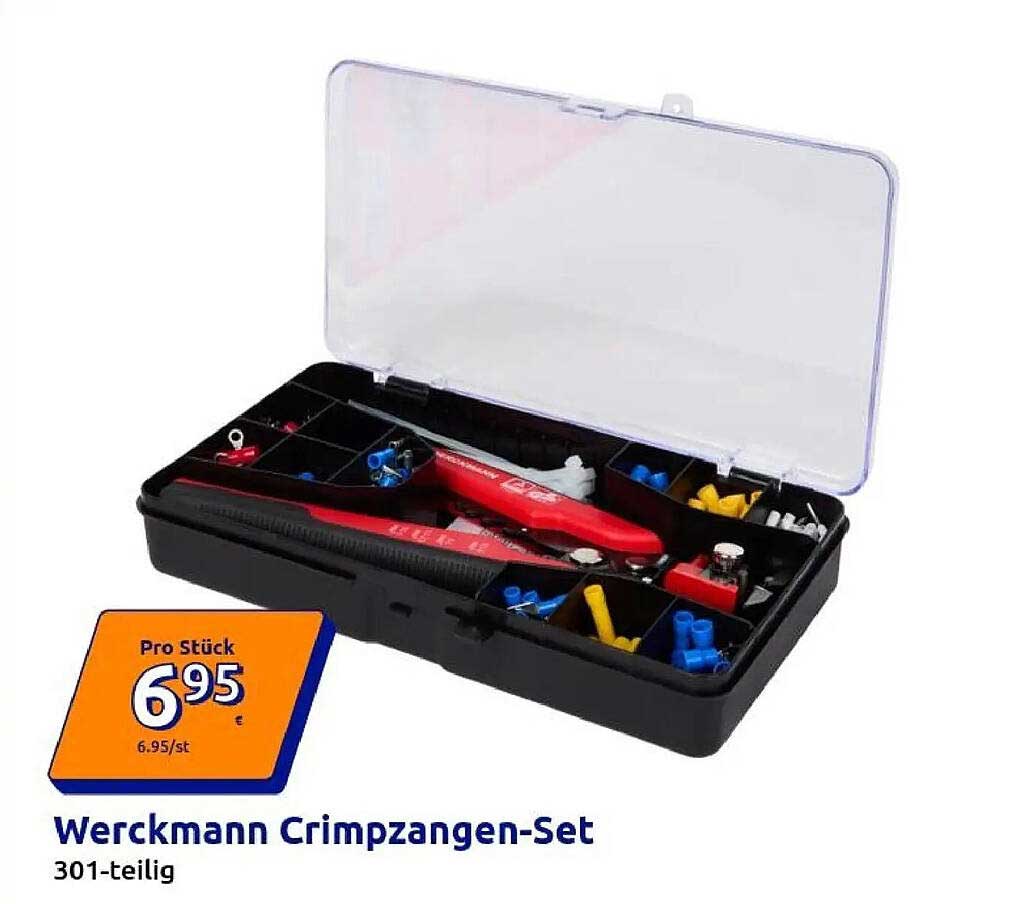 Werckmann Crimpzangen-Set 301-teilig