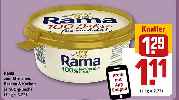 Schne Welcher Discounter Hat Rama Im Angebot Fotos