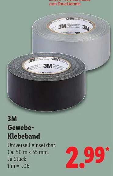 3M Gewebe-Klebeband