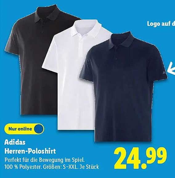 Adidas Herren-Poloshirt