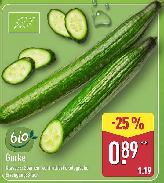 Bio-Gurke – frisch und gesund