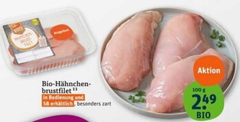 Bio-Hähnchenbrustfilet – besonders zart
