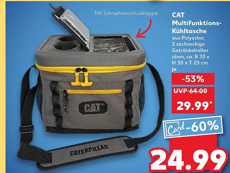 CAT Multifunktions-Kühltasche