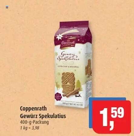 Coppenrath Gewürz Spekulatius 400-g-Packung
