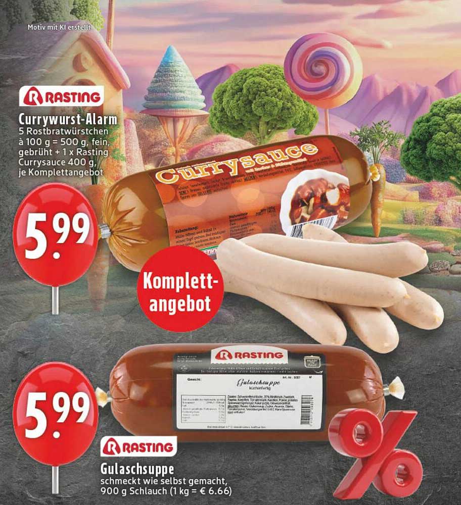 Currywurst-Alarm & Gulaschsuppe - Das perfekte Grillpaket