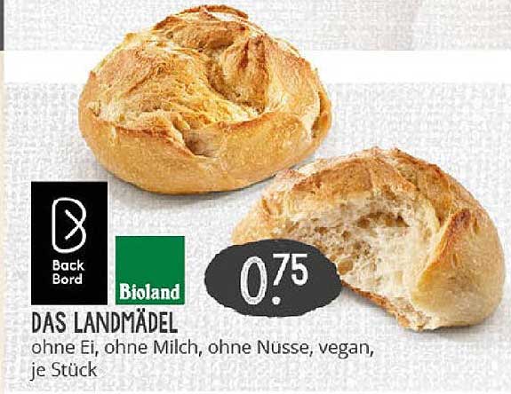 DAS LANDMÄDEL - vegan, ohne Ei, ohne Milch, ohne Nüsse