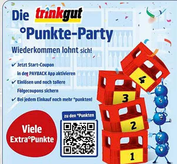 Die trinkgut °Punkte-Party: Wiederkommen lohnt sich!