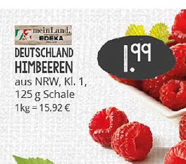 EDEKA Himbeeren aus Deutschland - frisch und köstlich!